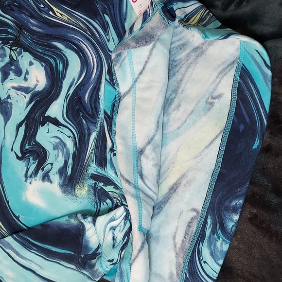 Girls Justice Marbled Hoody Sweatshirt - Picture 8 of 11